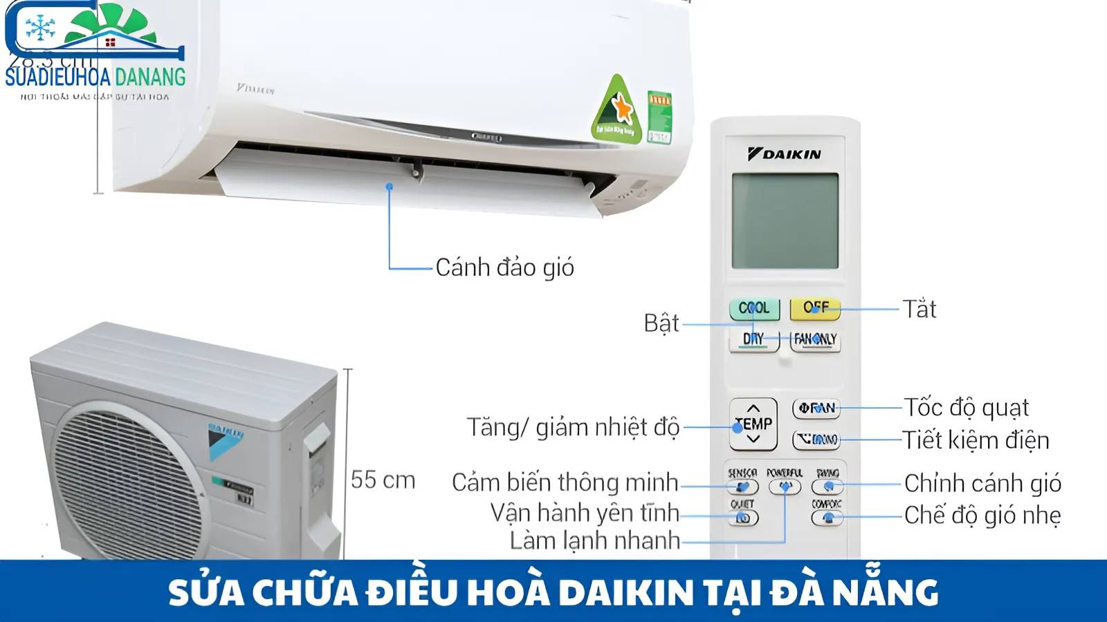 Sửa chữa điều hòa Daikin tại Đà Nẵng – Phục vụ 24/7
